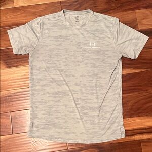 Under Armour Men's Light Gray Short Sleeve Tee